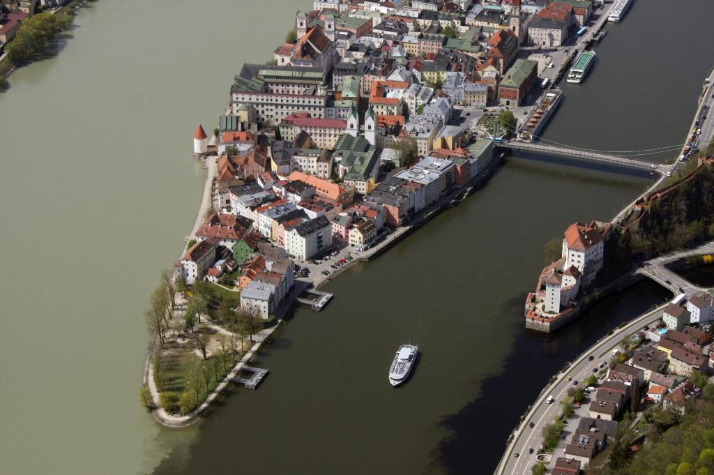 Altstadt-Hotel Пассау Екстер'єр фото